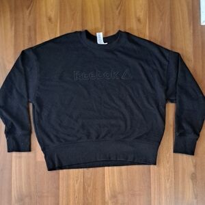 Reebok Black Crewneck Sweatshirt